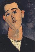 Portrait of Juan Gris (mk39), Amedeo Modigliani